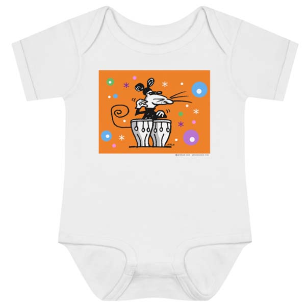 mouse bongos onesie