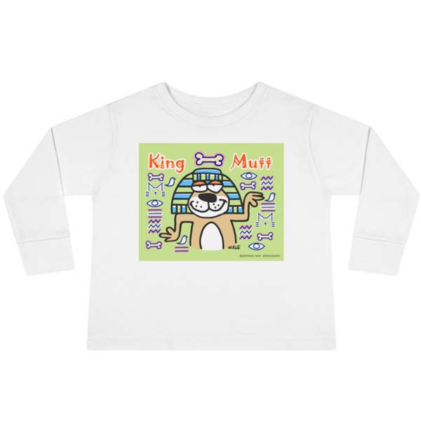 king mutt long sleeve t-shirt