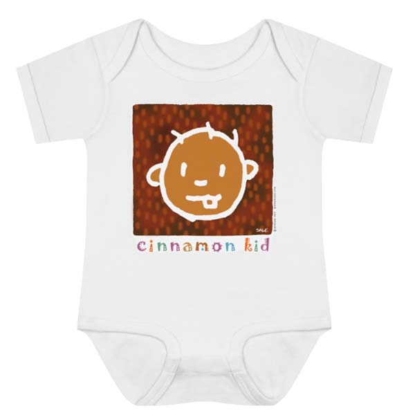 cinnamon kid onesie