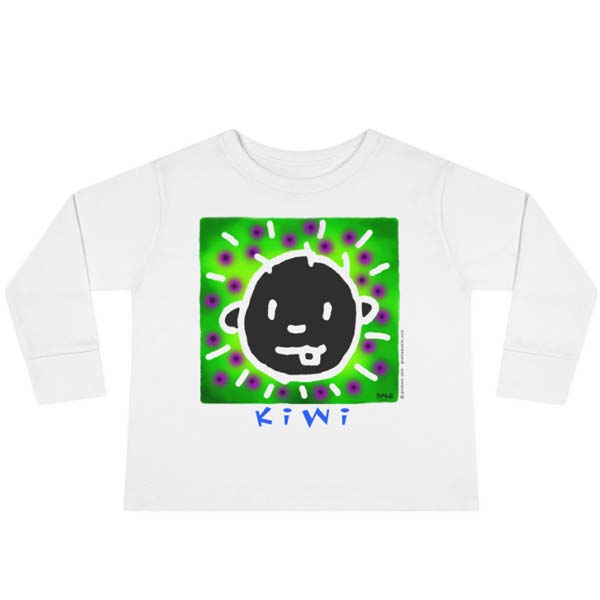 kiwi long sleeve t-shirt