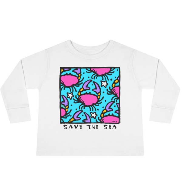 save the sea long sleeve t-shirt