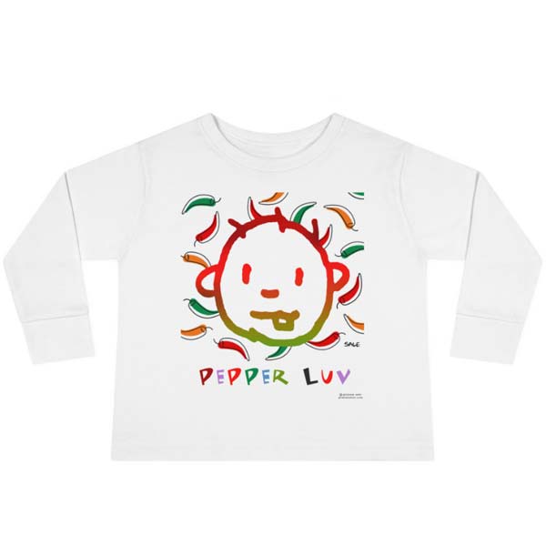 pepper luv long sleeve t-shirt