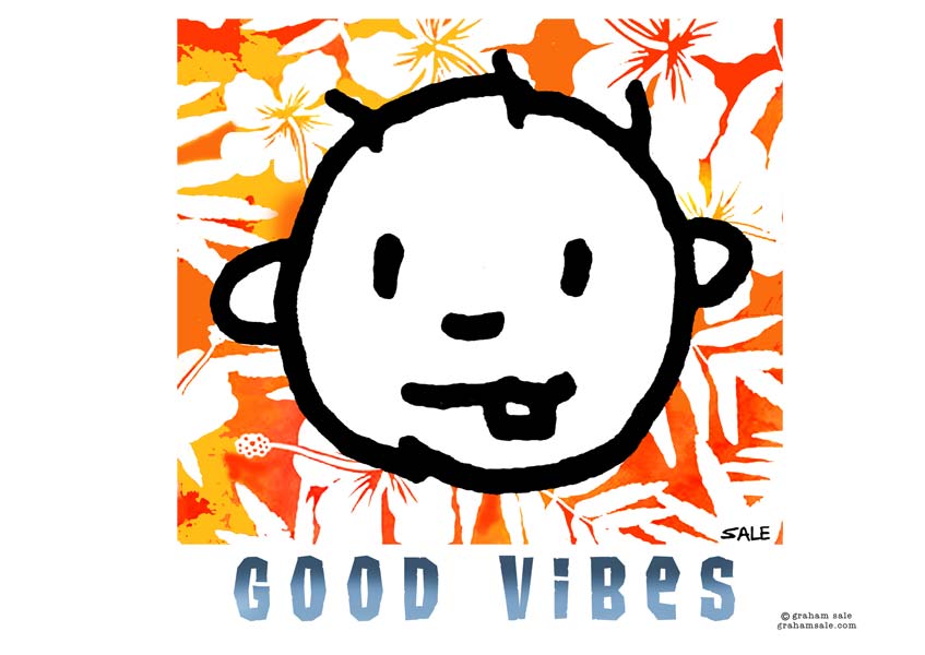 good vibes red