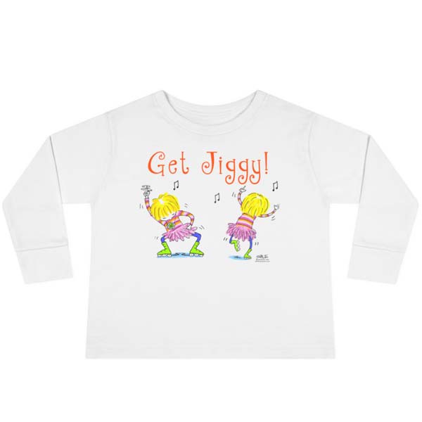 get jiggy long sleeve t-shirt