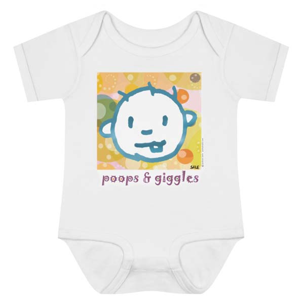 poops and giggles onesie