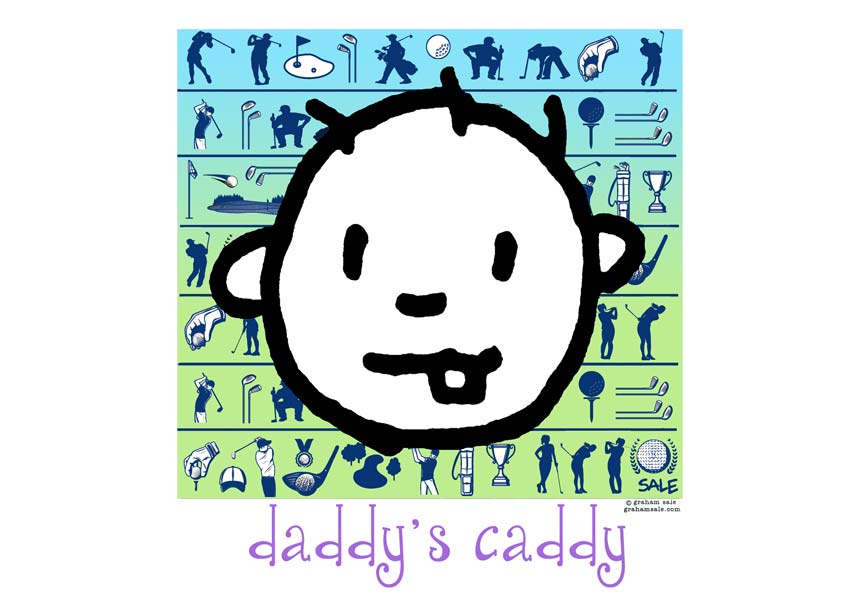 daddys caddy golf icons