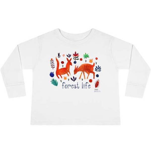 forest life long sleeve t-shirt