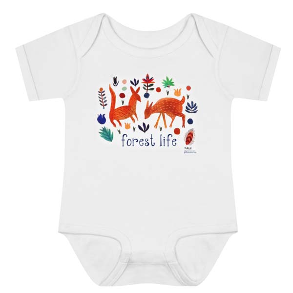 forest life onesie