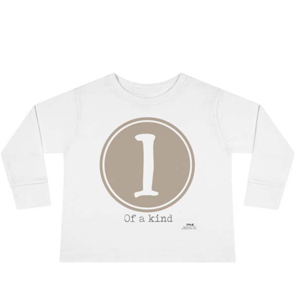 one of a kind long sleeve t-shirt