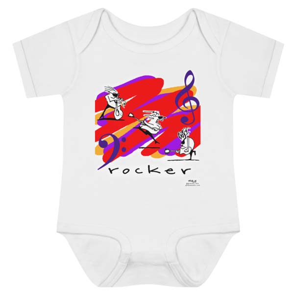 rockers 3 onesie