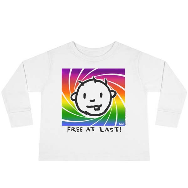 free at last long sleeve t-shirt